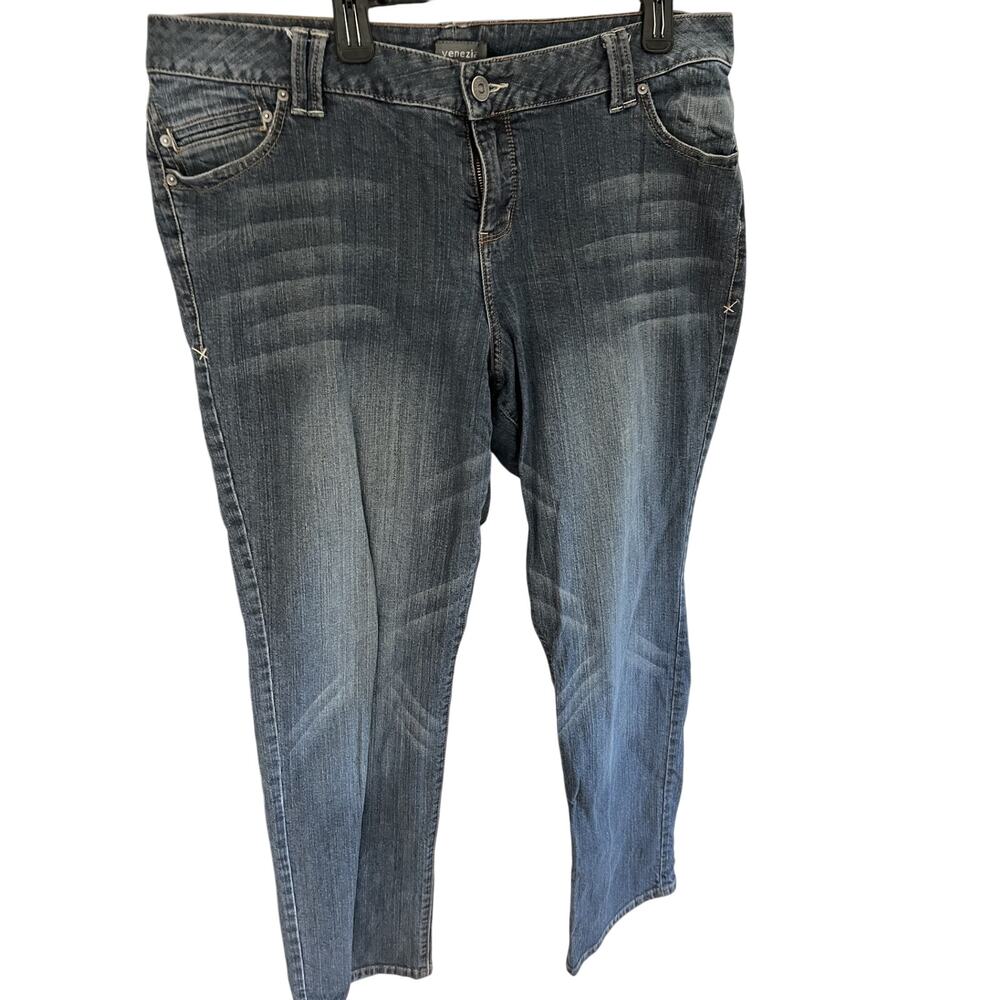 Venezia Womens Jeans 20 Average Straight Leg Casual